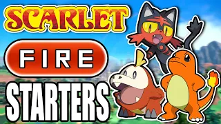 Can The Fire Type Starters Beat Pokemon Scarlet!? (Hardcore Nuzlocke)