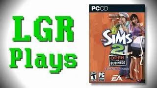 LGR Plays - The Sims 2 Open For Business