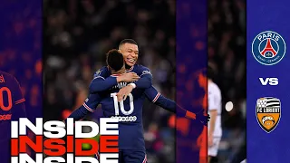 🎦👀 [𝗜𝗡𝗦𝗜𝗗𝗘] 🆚 LORIENT FC (5-1) #PSGFCL