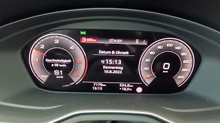 Audi A4 Avant 2022 - 0-100 Km/h - Acceleration Test - 40 TDI - 204 PS