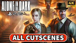 Alone in The Dark (2024) All Cutscenes | Full Game Movie as Emily (4k)