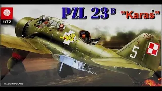 Inbox 1:72 PZL 23B Karaś [ZTS Plastyk]