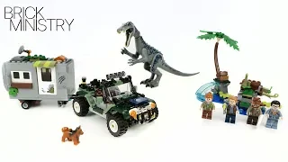 LEGO Jurassic World 2019 ●  BARYONYX FACE-OFF: THE TREASURE HUNT ● Speed Build [75935]