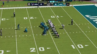 Madden NFL 24 | Houston Texans vs Jacksonville Jaguars - Round 4 2024/25 | Gameplay PS5