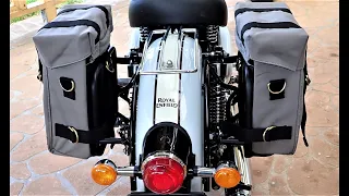 Royal Enfield Classic 350 Reborn - Cheep! Cheep! Cheap Saddlebags!