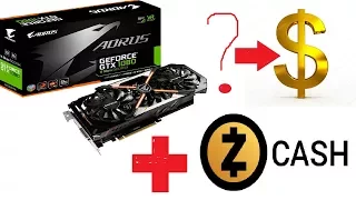 Сколько зарабатывает Gtx 1080. Что такое sol zcash ?