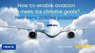 Media partnership - How to enable aviation to meet its climate goals? Net zero 2050 is possible!