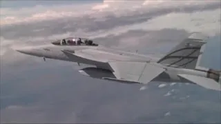 Boeing - Advanced Super Hornet Stealth Fighter Full Flight Tests [720p]