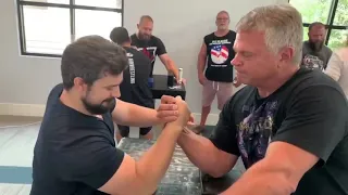 Arm Wrestling John Brzenk