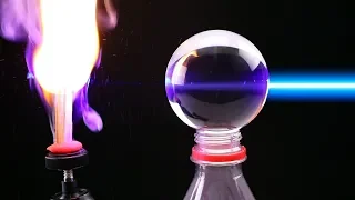 EXPERIMENT: BURNING LASER VS CRYSTAL BALL AND MATCHES