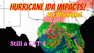 Major Hurricane Ida Update, NEW Warnings & Impacts! - The WeatherMan Plus Weather Channel