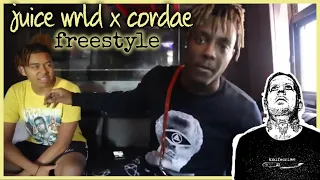 JUICE WRLD x CORDAE "Freestyle on A Bus?!?" a PUNK ROCK DAD Music Review & Reaction