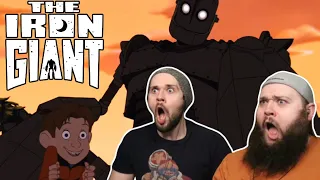 THE IRON GIANT (1999) TWIN BROTHERS FIRST TIME WATCHING MOVIE REACTION!