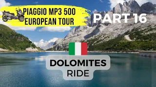 Dolomites Ride - Italy - Piaggio MP3 500 + BMW GSA European Tour - Part 16