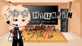 《☆Fandoms react to../Hyunjin from stray kids☆》!LAZY!