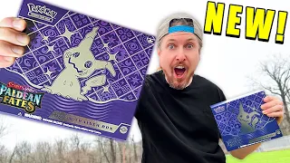 NEW Pokemon Paldean Fates ETB is 100% CRAZY! (opening cards)