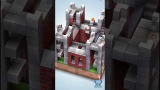 Mekorama Level 30 Castle Red #ytshorts #youtubeshorts #asahotak #mekorama #games #puzzle