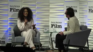 SBIFF 2023 - Angela Bassett Discusses "The Jacksons" & "What's Love Got To Do With It?"