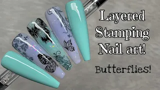 Layered Stamping Nail Art | Nail Sugar | Madam Glam | SheModern