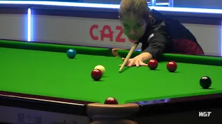 Mink Nutcharut first professional century break - 2023 World Championship Qualifiers