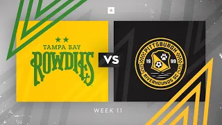 Tampa Bay Rowdies vs. Pittsburgh Riverhounds SC: May 21, 2022