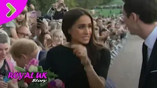 'No, I'm going to carry them' Meghan Markle caught in awkward spat with royal aide - VIDEO
