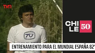 Archivo histórico: Entrenamiento con fans para el mundial España 1982 | #Chile50