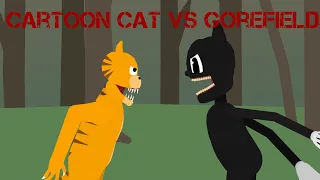 CARTOON CAT VS GOREFIELD