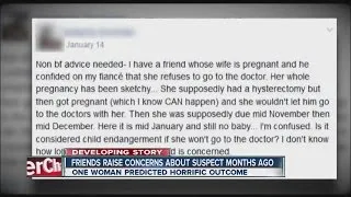 Dynel Lane raised red flags, woman predicted baby, pregnant mother would be harmed