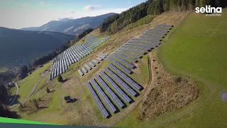 So entsteht eine PV-Freiflächenanlage