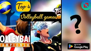 TOP-4 Volleyball🏐 games for Android 2023