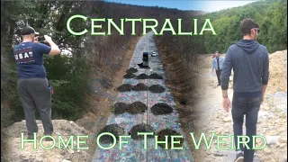 Exploring Centralia's Abandoned Graffiti Highway (PA)  .. Vlog #10
