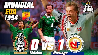 El ABSURDO ERROR de ZAGUE | México vs Noruega | NARRACIÓN TV Azteca | Mundial Estados Unidos 1994