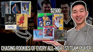 CHASING RARE ROOKIE CARDS OF EVERY 2020-21 FIRST TEAM ALL-NBA PLAYER! (HIGH STAKES)