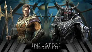 Injustice Gods Among Us - Aquaman Vs Ares (Very Hard)