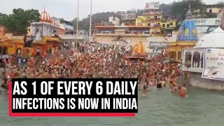 Thousands gather at Kumbh Mela in Haridwar; many maskless, flout COVID norms | Cobrapost