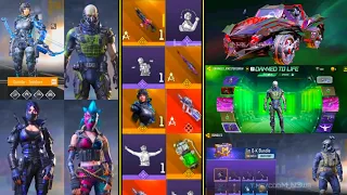 All Season 10 Lucky Draws, Characters, Bundles, Emotes & Crates. codm