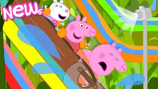 Peppa Pig Tales 💦 Super Soggy Water Slide Ride 🛝 BRAND NEW Peppa Pig Episodes