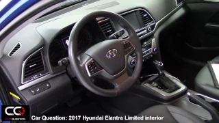 2017 Hyundai Elantra Limited Interior / THE Most Complete review! / Part 2/7