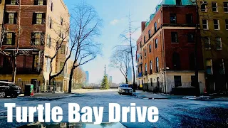 New York City Driving- Turtle Bay Driving 01202024 HDR 4K