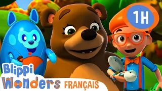 L'hibernation des ours | | Blippi en français | Vidéos éducatives pour enfants