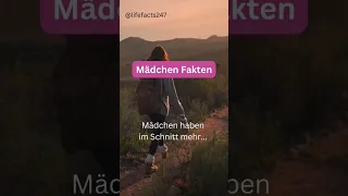 Mädchen Fakten #shorts