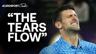 Djokovic's First Reaction to his 10th Australian Open Title  | Eurosport Tennis