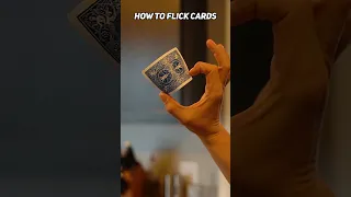 LEARN HOW TO FLICK PLAYING CARDS Pt. 2 #shorts