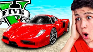 ENCONTRÉ un FERRARI ABANDONADO en GTA 5! Grand Theft Auto V - GTA V Mods