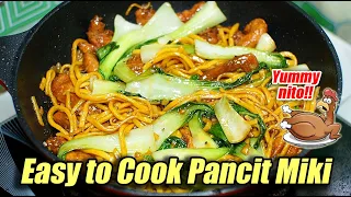 Ganito lang pala ka easy ang pagluto ng pancit miki! Sarap nito parang kumain ka sa restaurant!