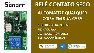 Sonoff Dry Contact Relay - Automate Almost Everything in Your Home: Garage Gate, Locks, and More