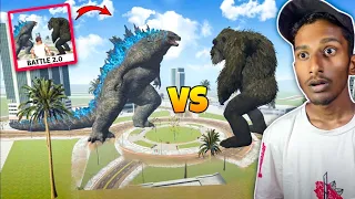 GODZILLA vs KONG BATTLE in INDIAN BIKE DRIVING 3D Game 😱