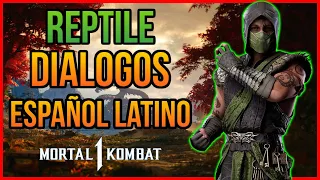 Mortal Kombat 1 - DIALOGOS DE REPTILE EN ESPAÑOL LATINO