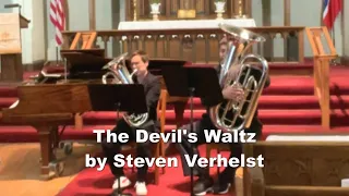 Bente Illevold, Euphonium, David Earll, Tuba: "Devil's Waltz" by Steven Verhelst. Live, 4/16/23